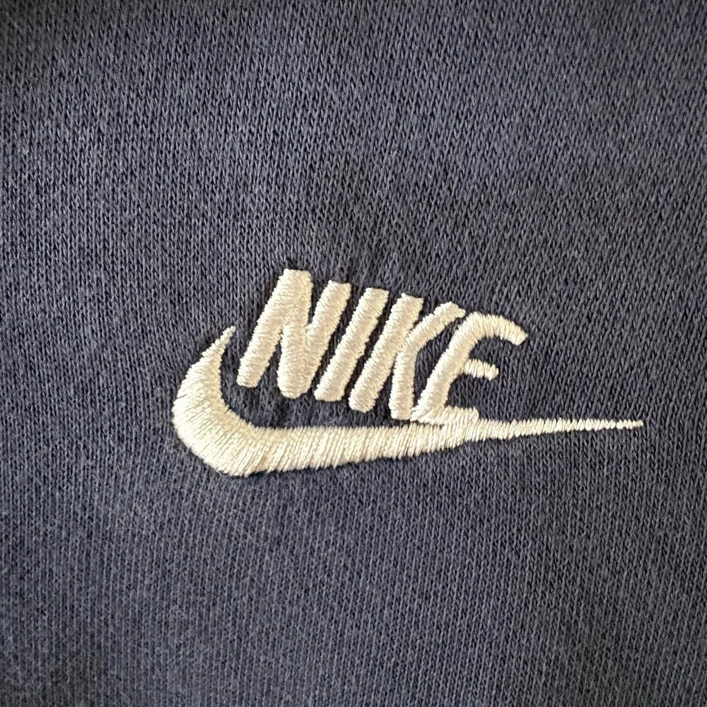 Nike Half Zip Hoodie Kids XL Blue Colorblock Pullover Standard Fit